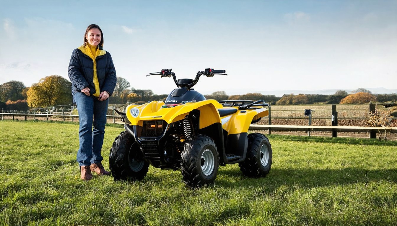Suzuki ATV and Farm & Garden Machinery Sponsor Ludlow Racecourse