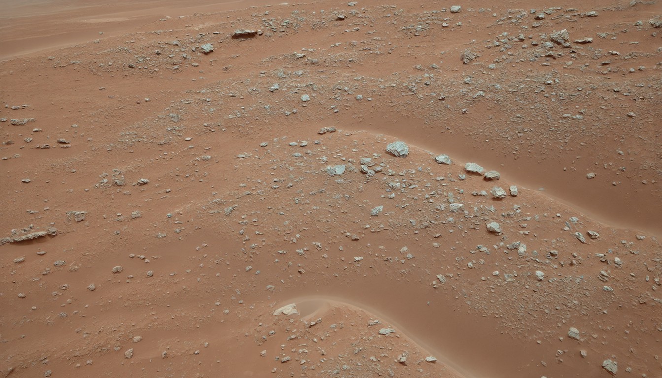 Relics of an ancient sandstorm on Mars point to Earth-like winds