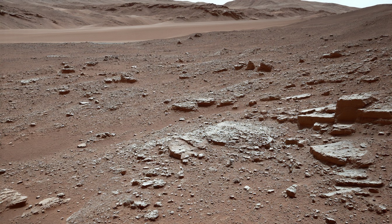Relics of an ancient sandstorm on Mars point to Earth-like winds