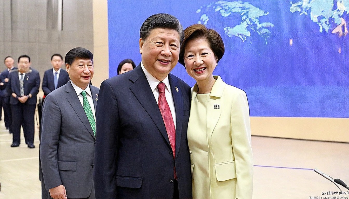 Taiwan opposition leader visits China for expected meeting with Xi Jinping