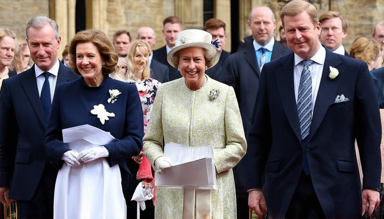 British royals attend Easter service without Andrew