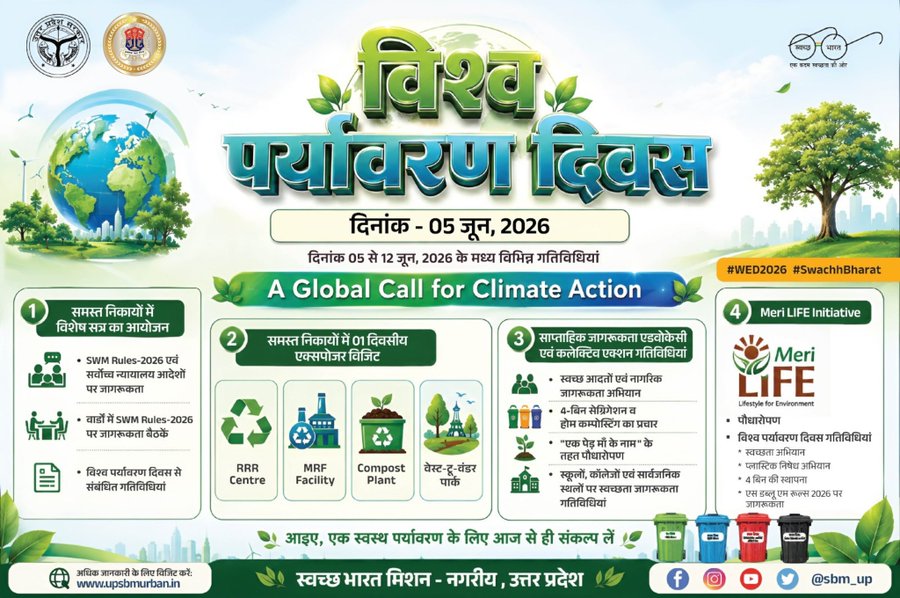 Lucknow Marks Environment Day 2026 with Green Initiatives