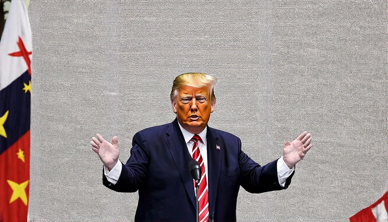 China tries shock-and-awe on Donald Trump