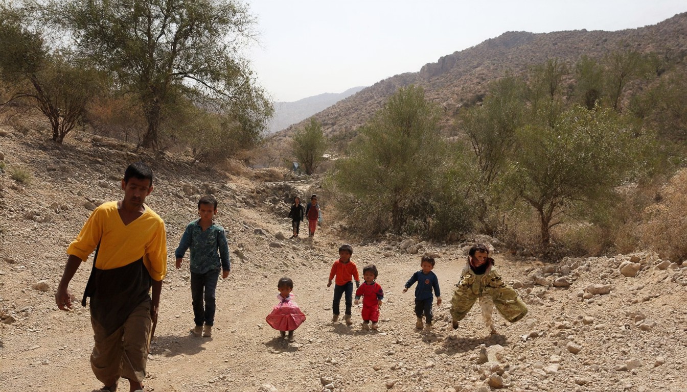 Families fleeing Israeli attacks take refuge in Lebanon’s mountains