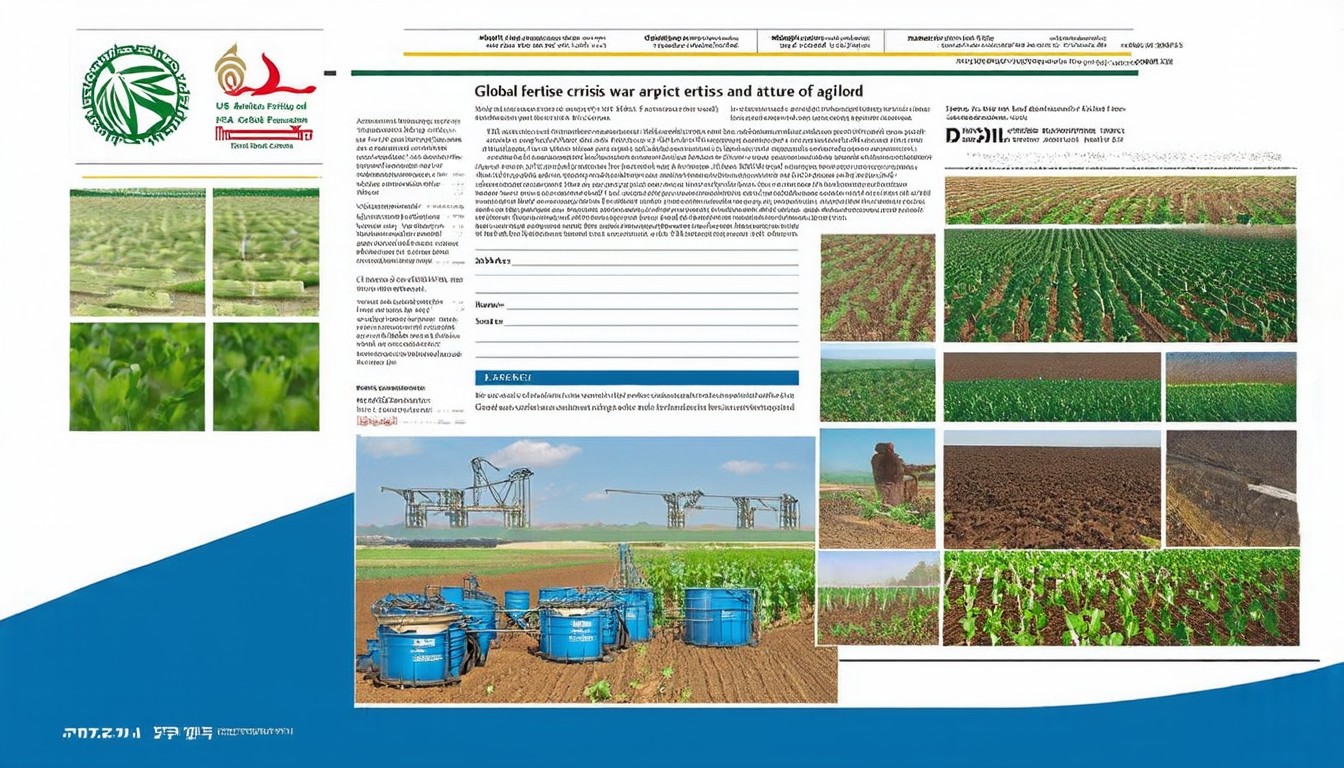 US-Israel-Iran war: Global Fertiliser Crisis and the Future of Agriculture