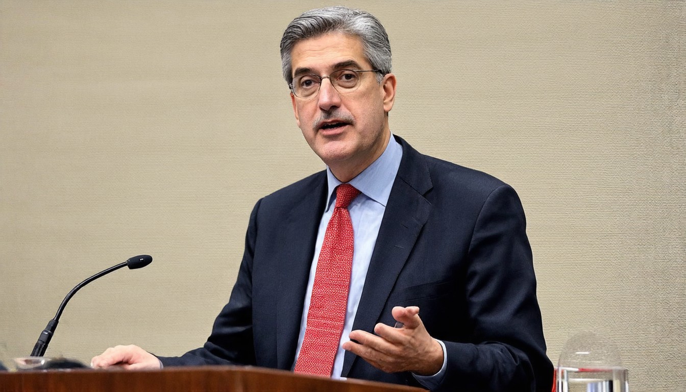 Watch Fed Chair Jerome Powell speak live to an economics class at Harvard
