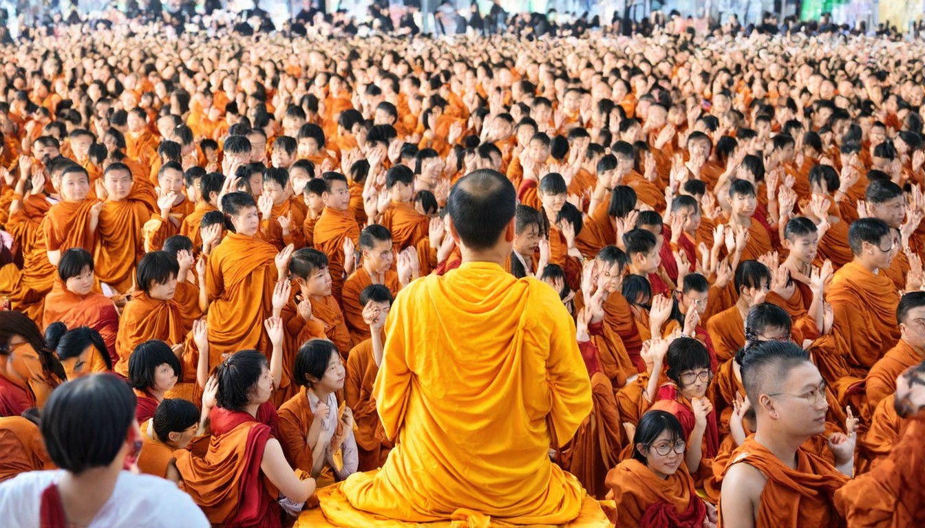 Blending ritual with rave: Buddhism Expo in South Korea draws 250k visitors