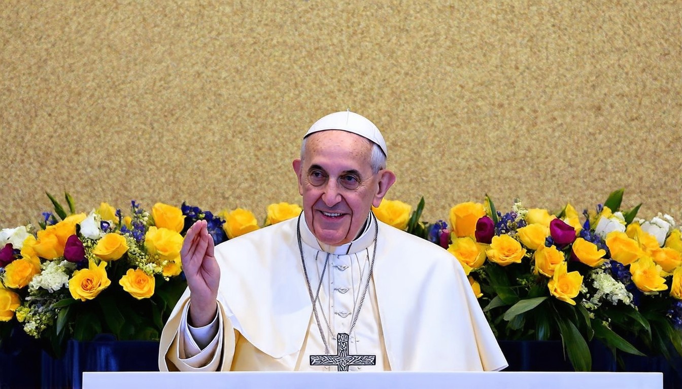 Pope Leo urges world leaders to end wars, renounce conquest