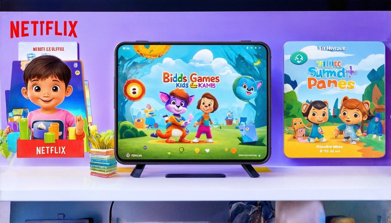 Netflix is expanding into kids’ games with a new stand-alone app
