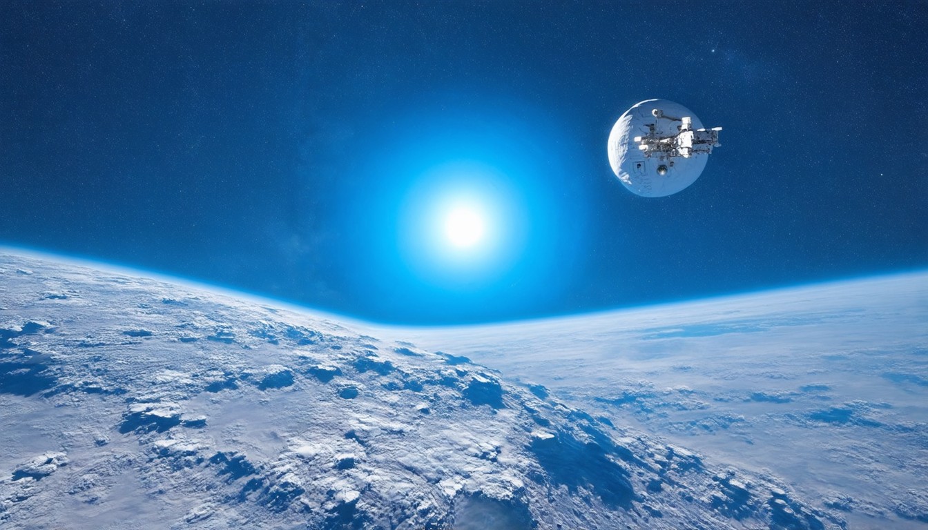 Artemis II's moonbound astronauts capture Earth's brilliant blue beauty as they leave it behind