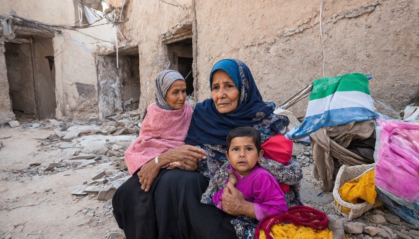 Gaza grandmother loses her family due to Israeli attacks