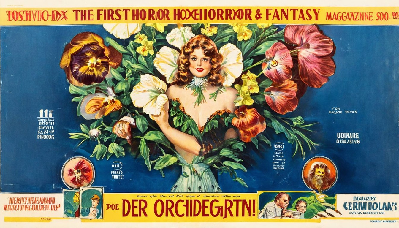 Discover the First Horror & Fantasy Magazine, Der Orchideengarten, and Its Bizarre Artwork (1919–1921)