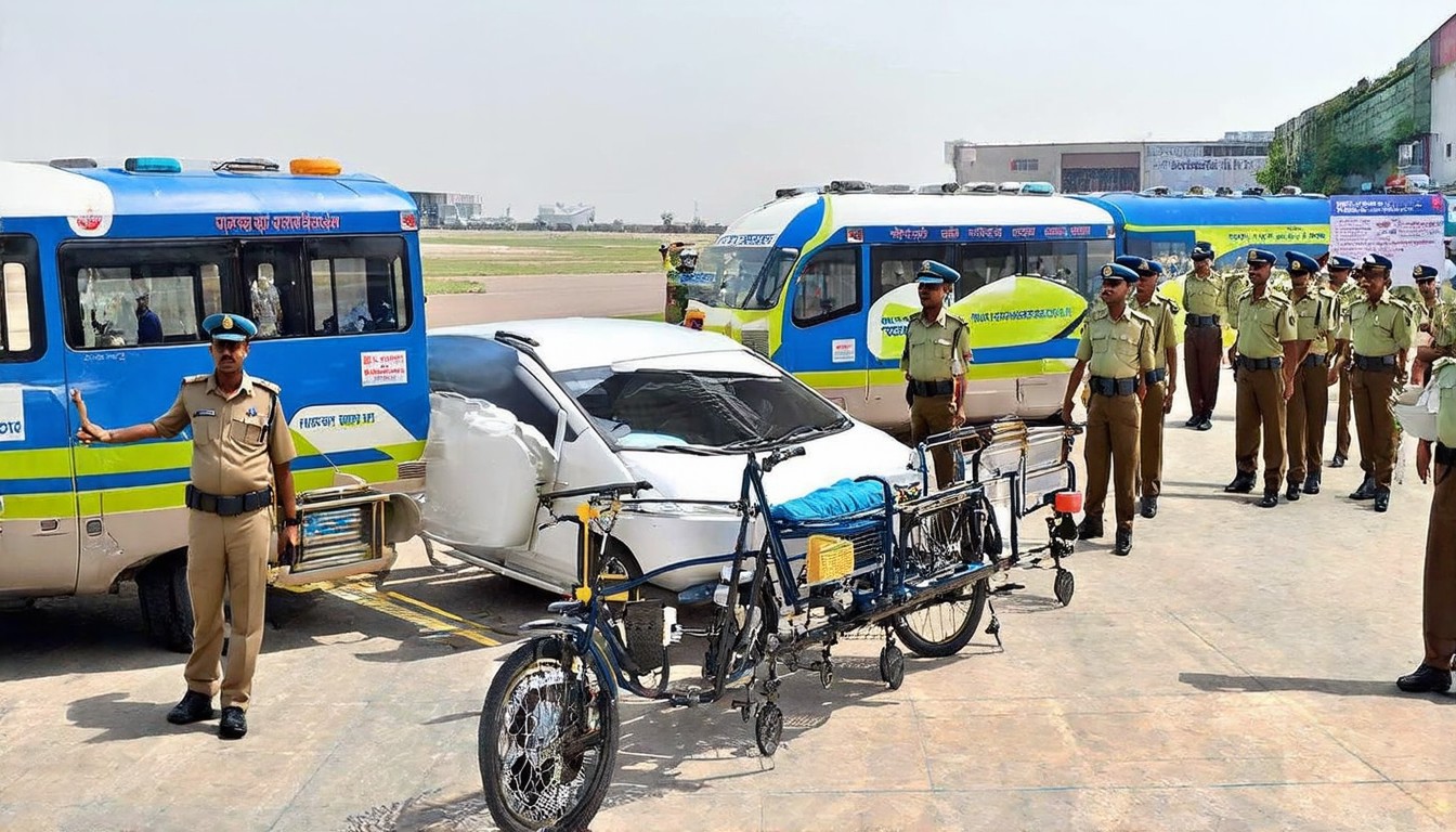 Hyderabad City Police creates green corridor from airport to KIMS