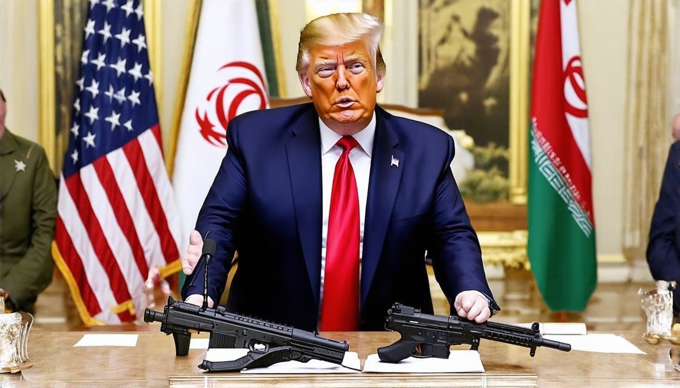 Trump Says US Sent Guns to Iranian Protesters, Alleges ‘Kurds Kept Weapons Sent’