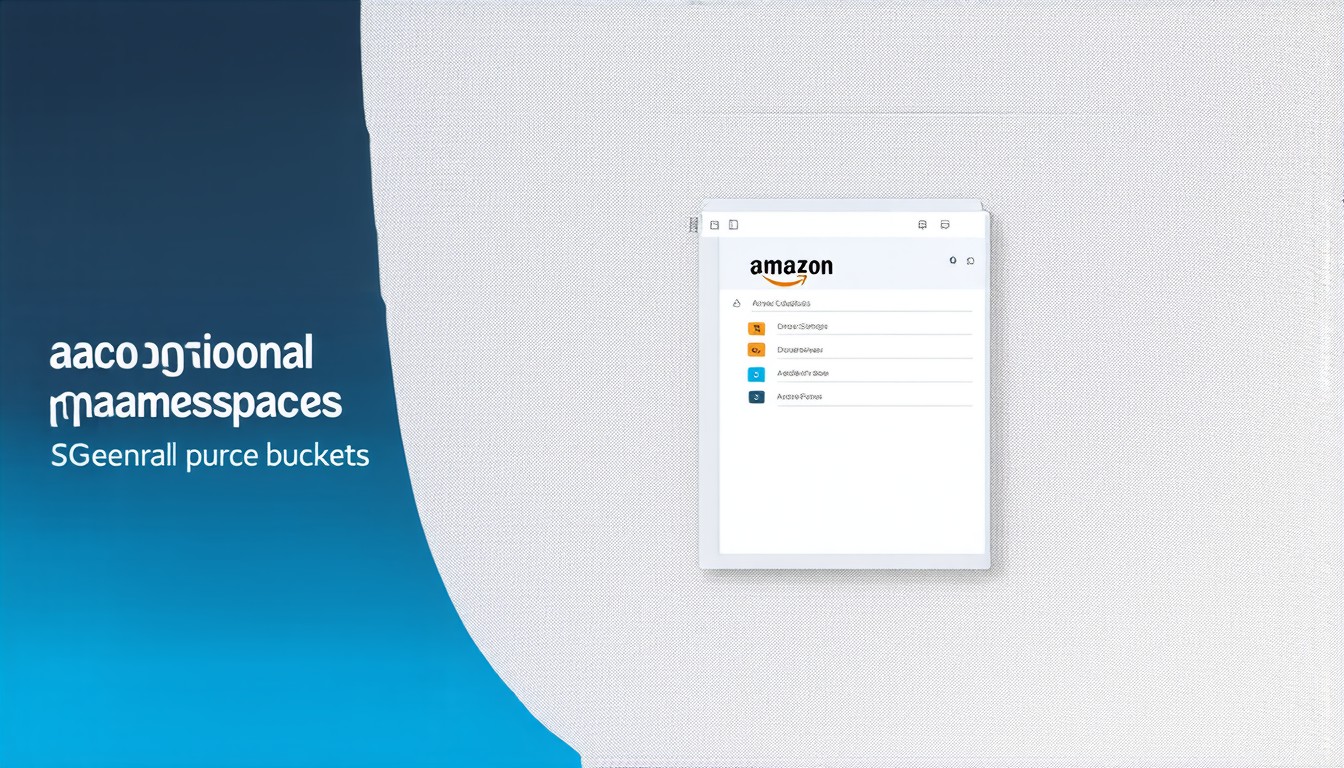 Introducing account regional namespaces for Amazon S3 general purpose buckets