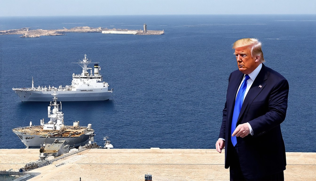Trump says Strait of Hormuz is a "very big priority" amid ultimatum to Iran