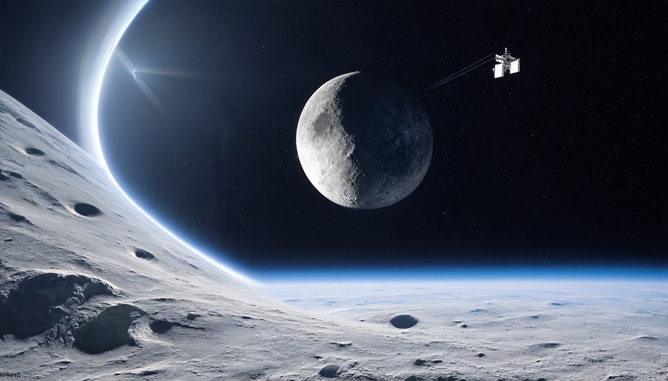 Nasa’s Artemis II crew to reach unseen far side of the Moon on flyby