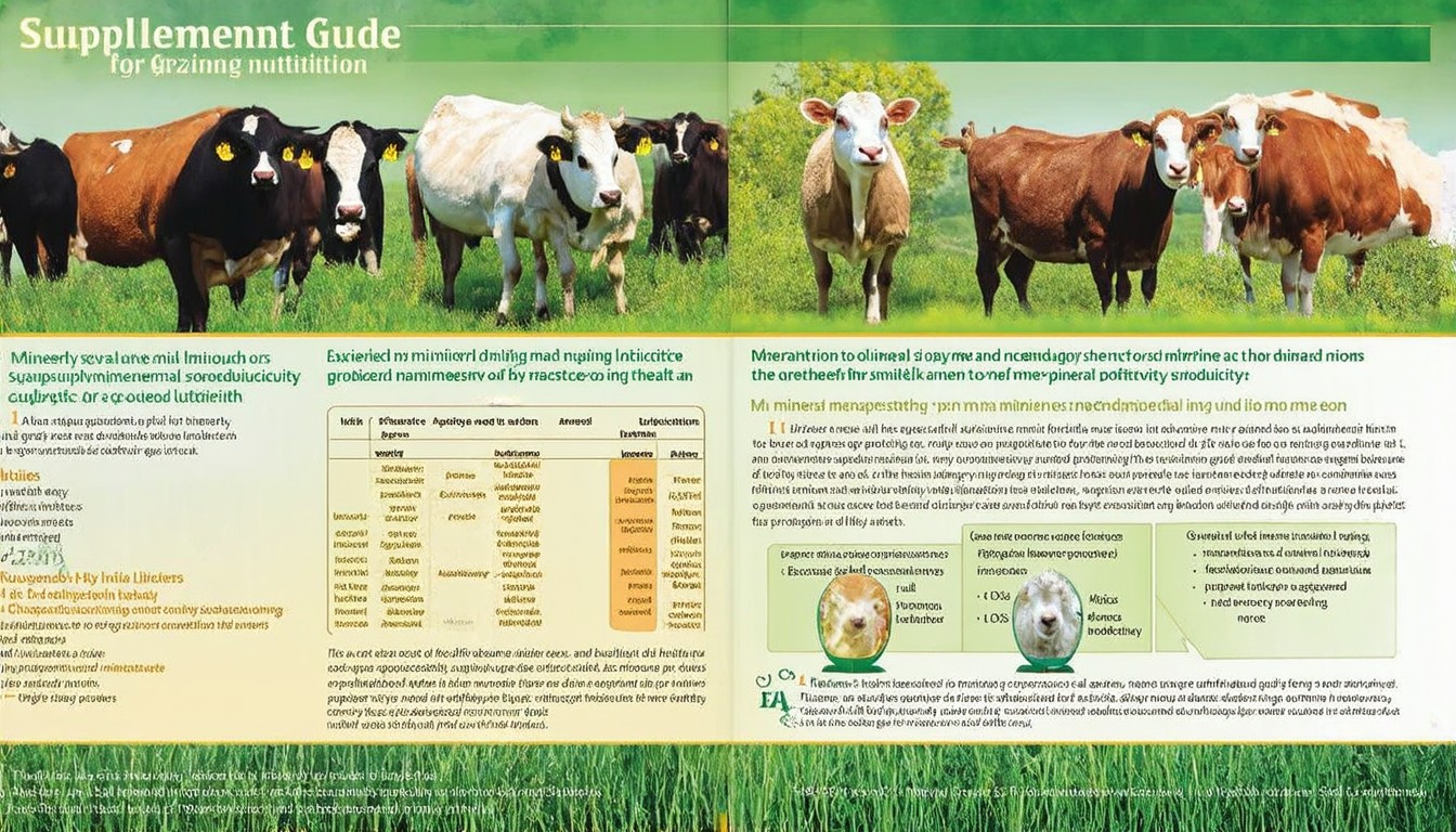 The essential guide to mineral supplementation for grazing livestock