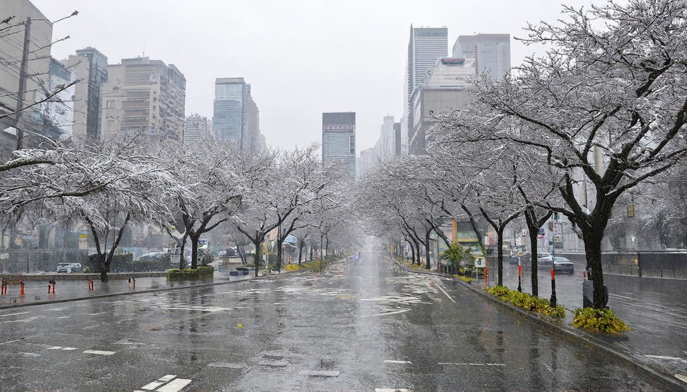 Untimely cold snap to grip South Korea with heavy rain forecast