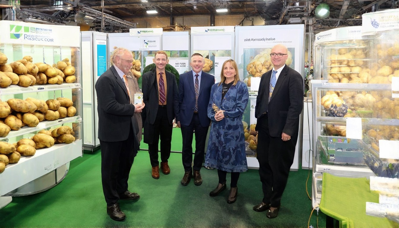 Scientists from The James Hutton Institute promoted innovation at British Potato 2025