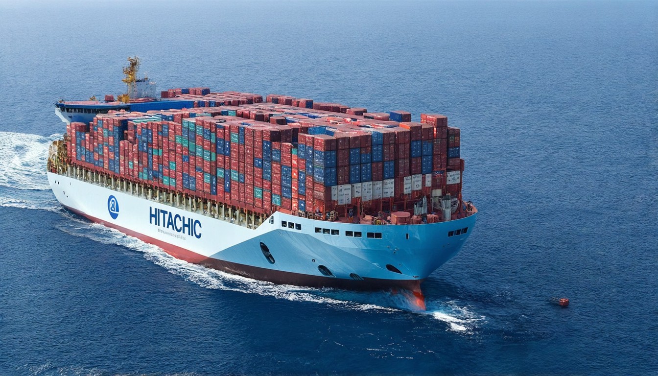 Japanese shipper MOL wants a floating datacenter, and Hitachi just climbed aboard