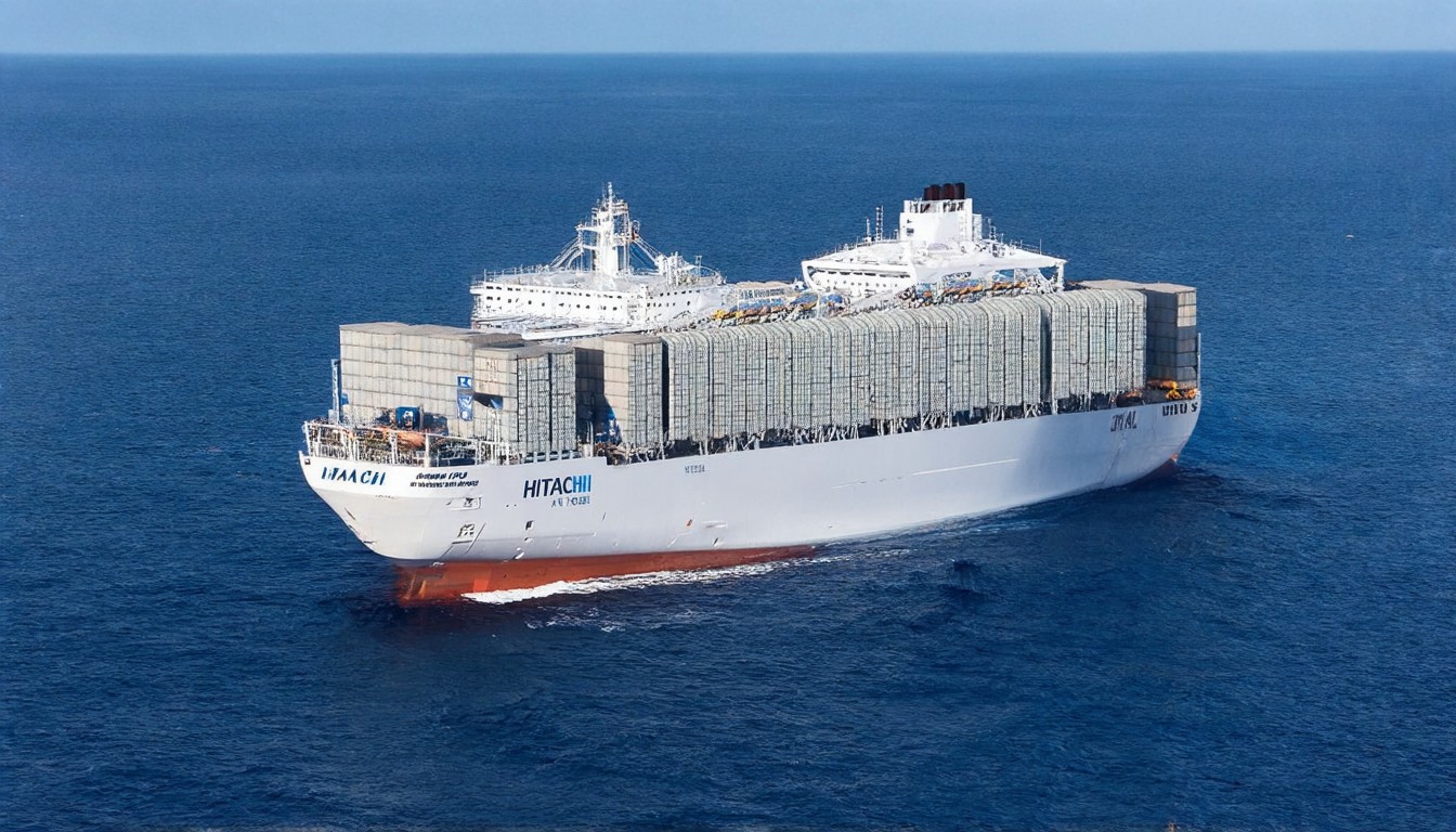 Japanese shipper MOL wants a floating datacenter, and Hitachi just climbed aboard