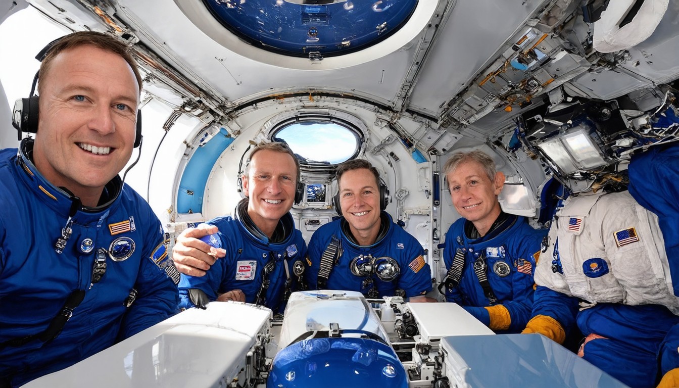 'Trust us, you look amazing': Artemis II astronauts speak from space