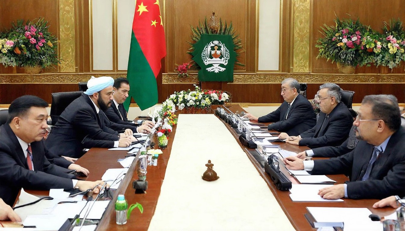 China says peace talks between Afghanistan and Pakistan are advancing