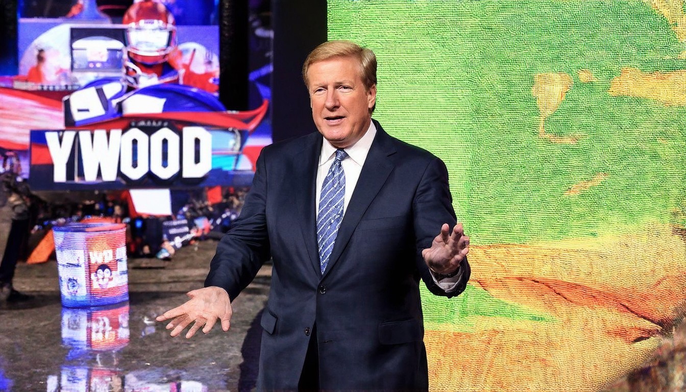 Roger Goodell Is Blitzing the Hell Out of Hollywood