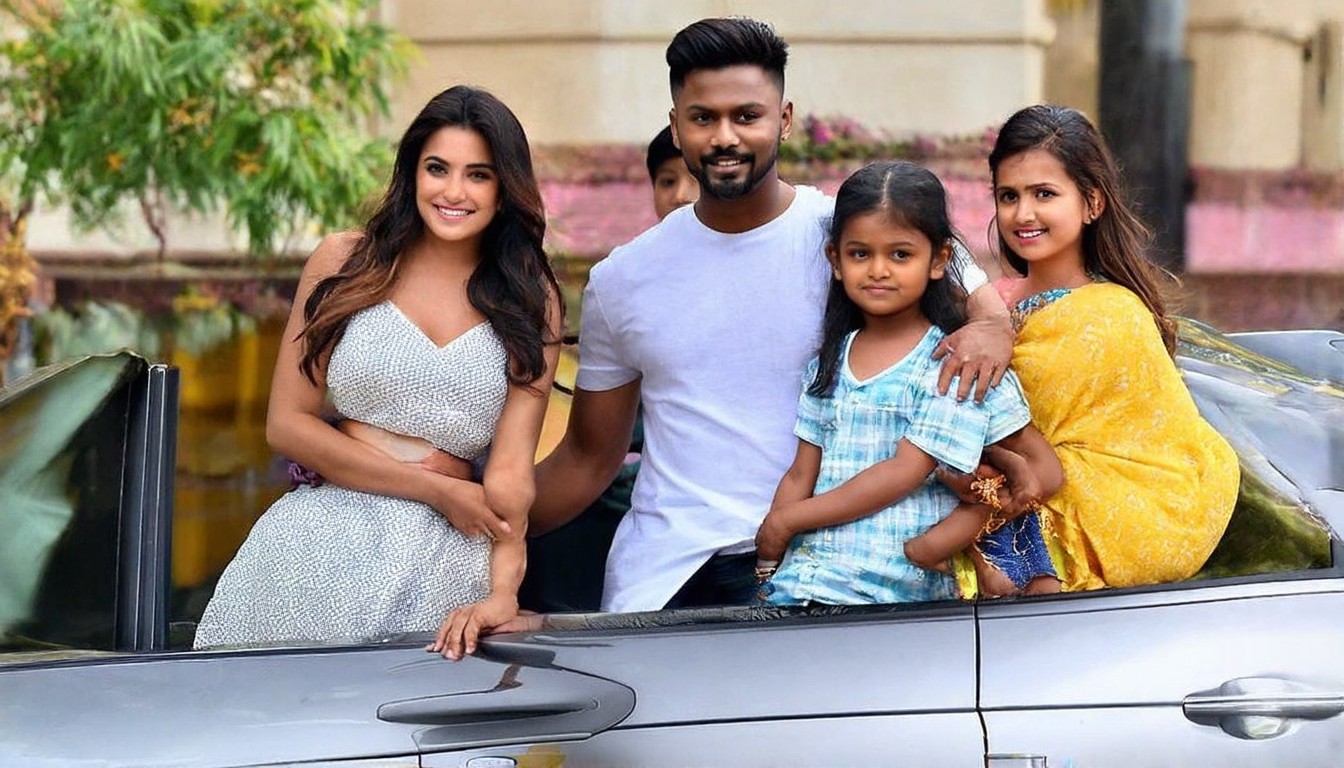 Natasa Stankovic reunites with Hardik Pandya’s family, pics viral