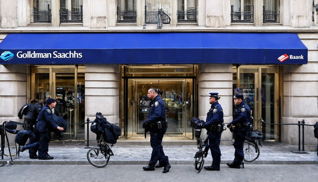 US bank Goldman Sachs placed under police surveillance in Paris