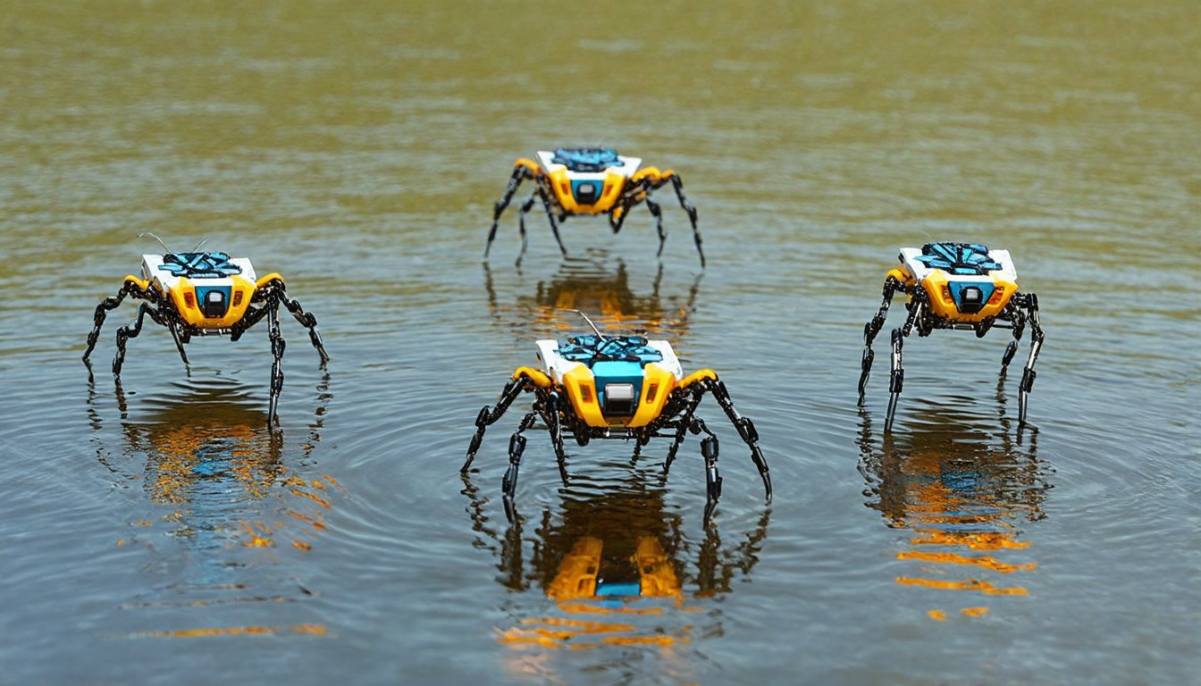 These little robots literally walk on water