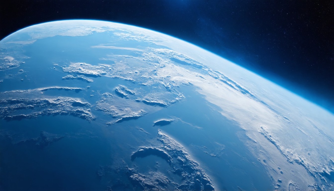 Artemis II's moon-bound astronauts capture Earth's brilliant blue beauty as they leave it behind