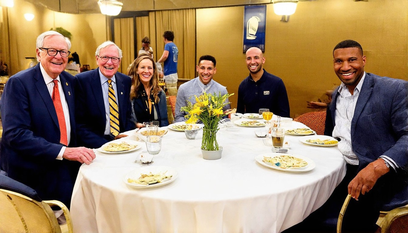 Warren Buffett teams up with NBA superstar Stephen Curry for charity lunch, reviving iconic auction