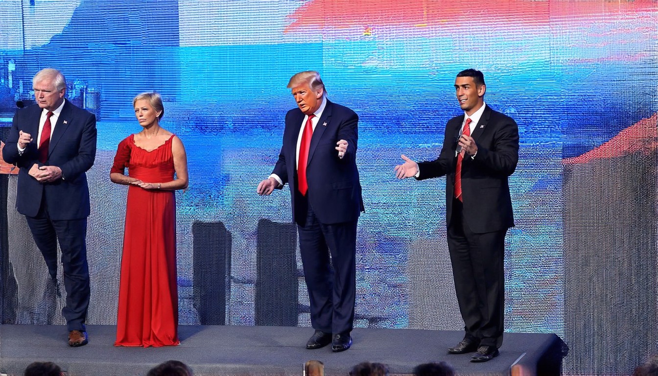 FII event highlights global investment themes as Trump and Ronaldo appear on stage