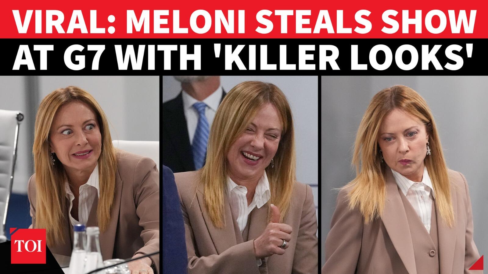 G7 Summit Highlights: Giorgia Meloni's Candid Moments and Viral Interactions
