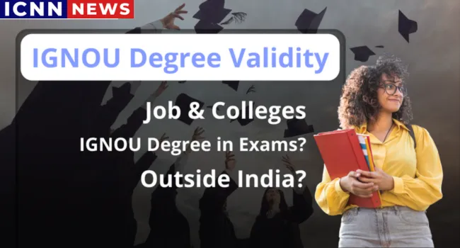 IGNOU Degree Validity 2026: MBA, Bank Exams, PhD, & Govt. Jobs