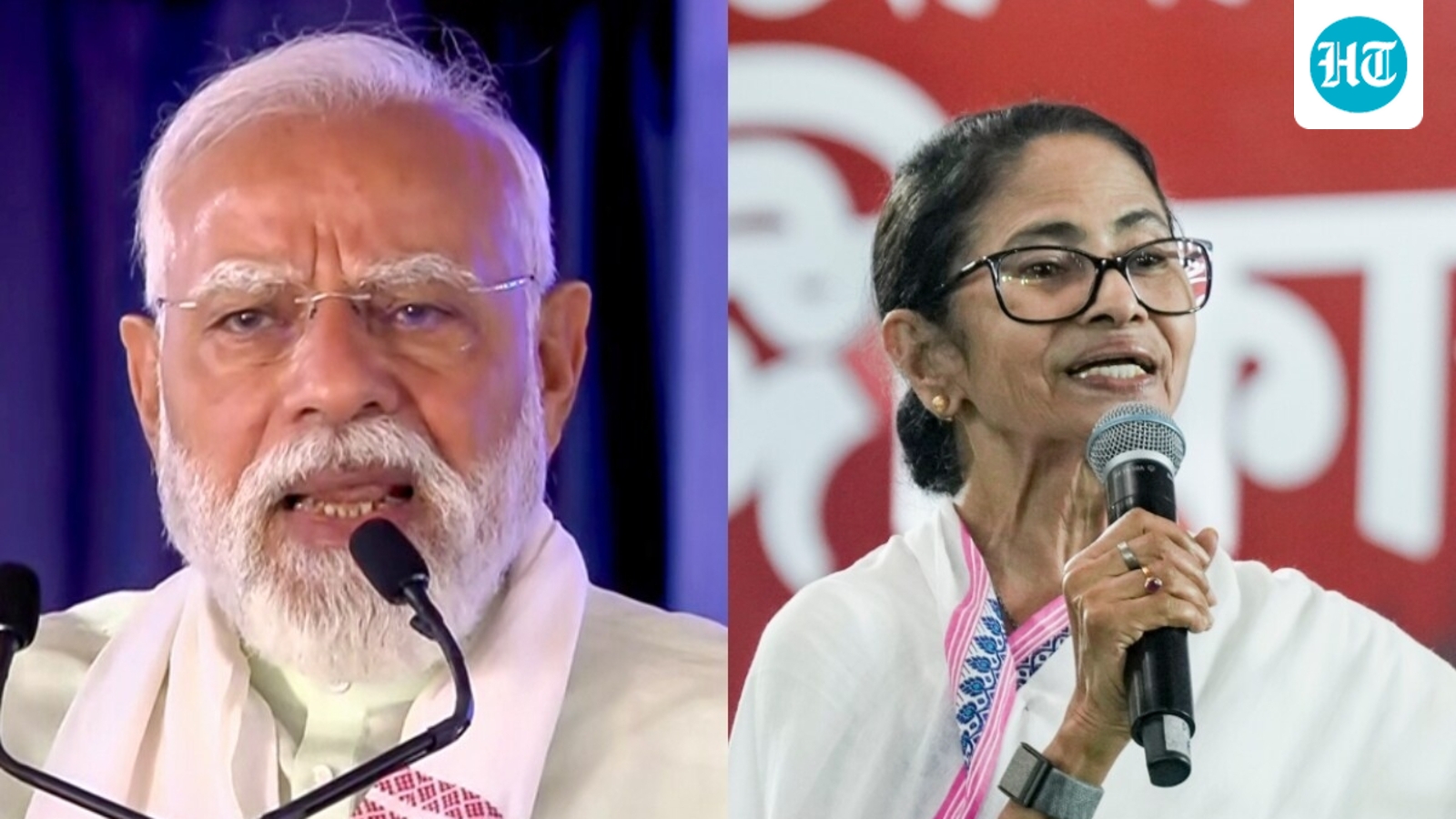 PM Modi targets TMC over ‘maha jungle raj’, Mamata calls for ‘revenge’ over SIR deletions