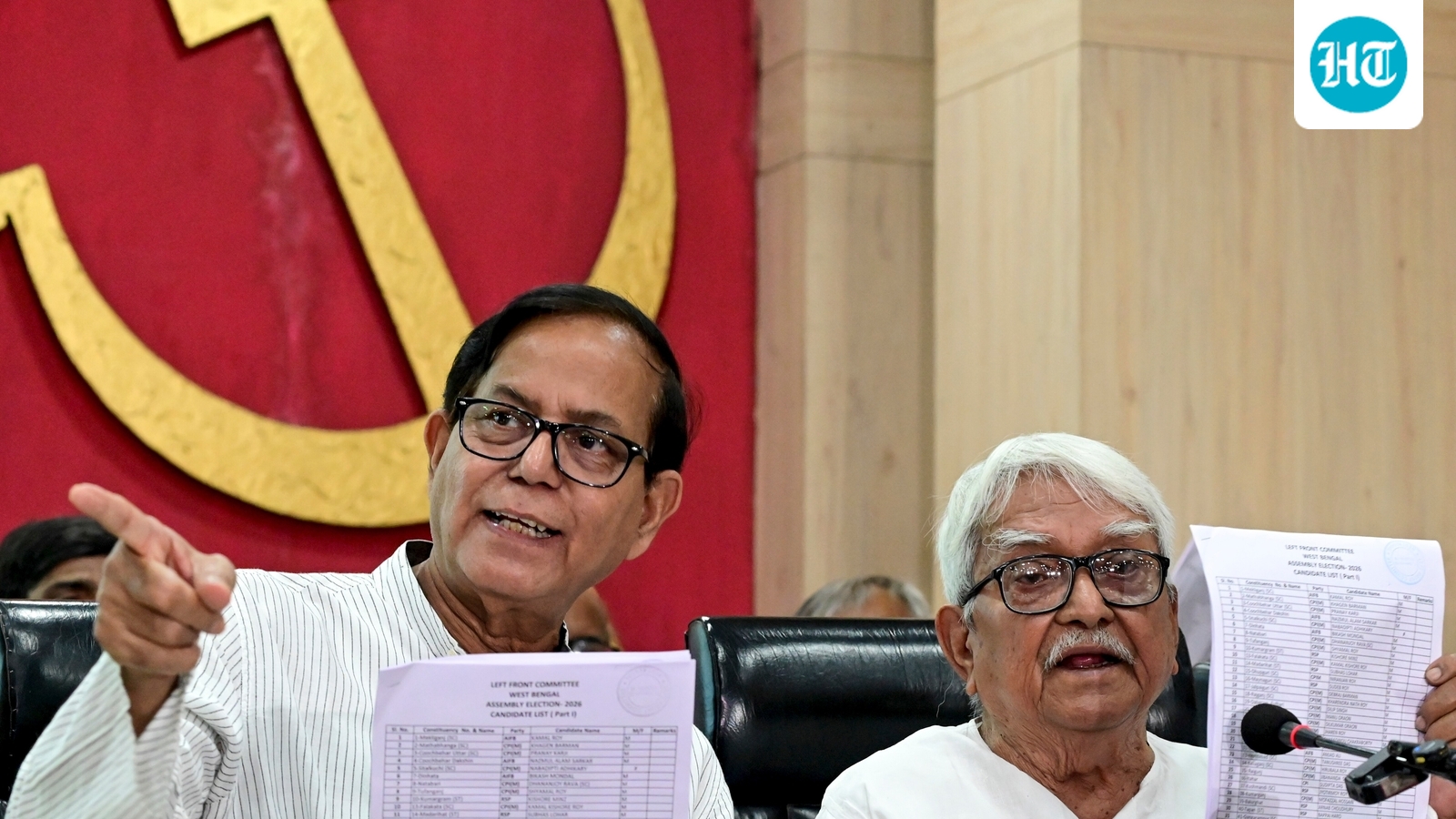 Full list of CPI(M) candidates for 2026 West Bengal assembly elections