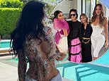 Kim and Khloe Kardashian share how their family celebrated Easter including saucy photoshoot from Kylie Jenner