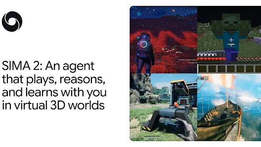 SIMA 2: An Agent that Plays, Reasons, and Learns With You in Virtual 3D Worlds