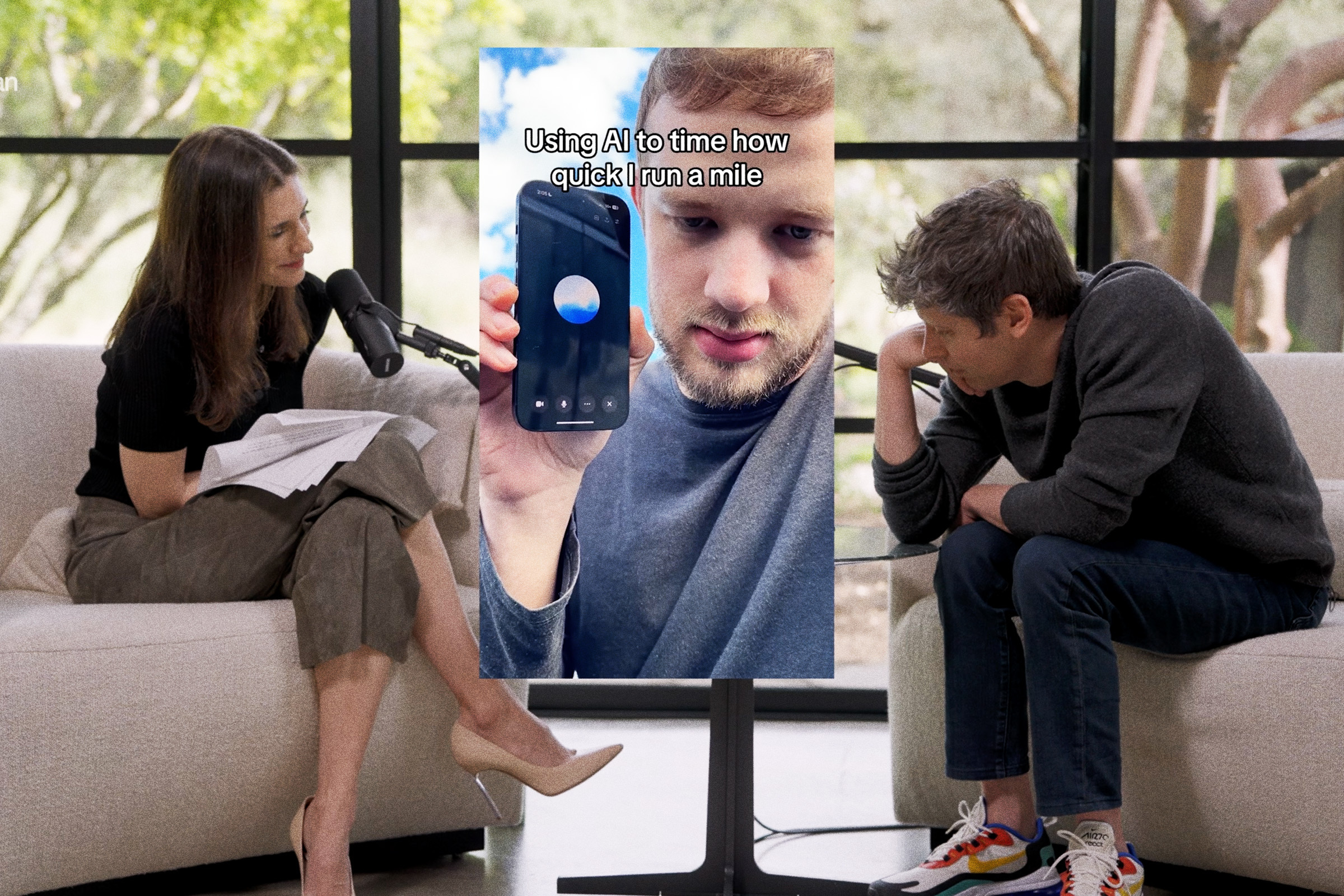 Sam Altman Watches Awkwardly As He’s Shown Bizarre ChatGPT Issue: “Uh, Maybe, Uhhh…”