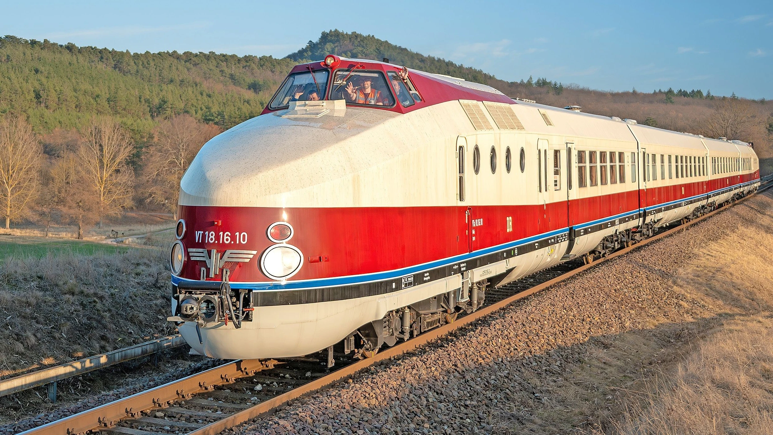 DDR-Schnellzug restauriert: Alle Wege führen nach Vindobona