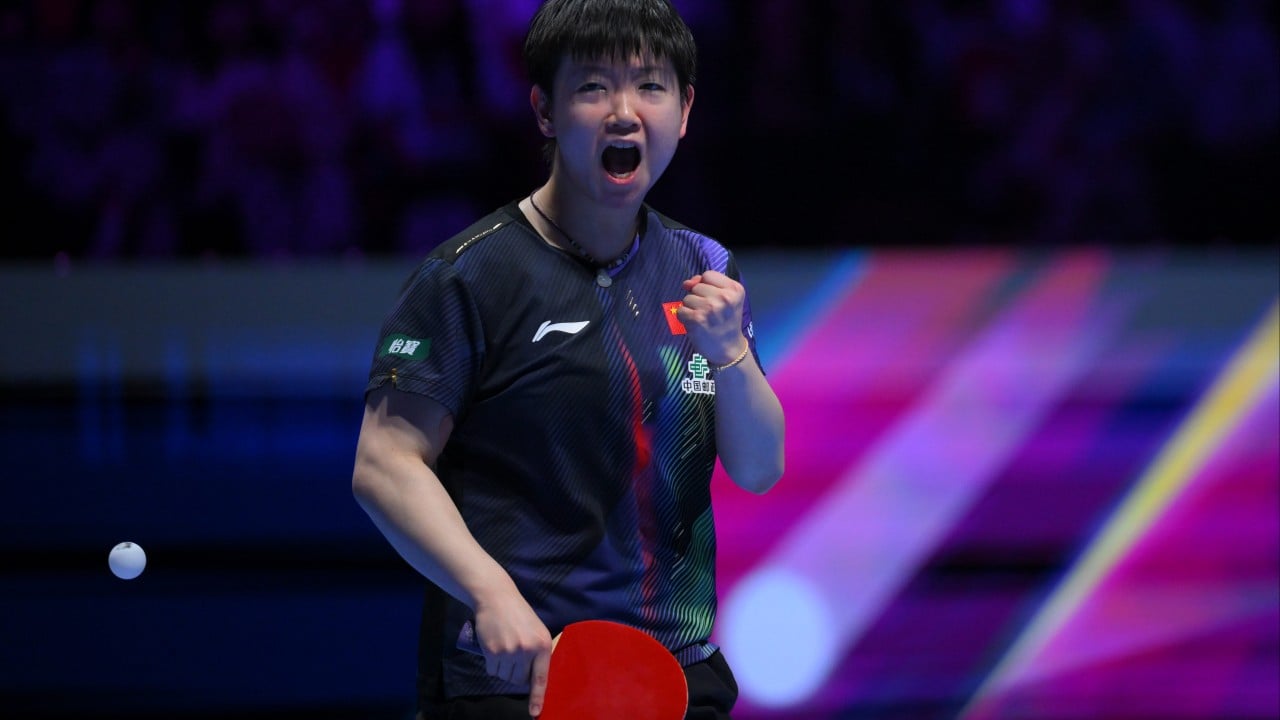 Sun Yingsha makes table tennis history with World Cup three-peat, Wang wins men’s title