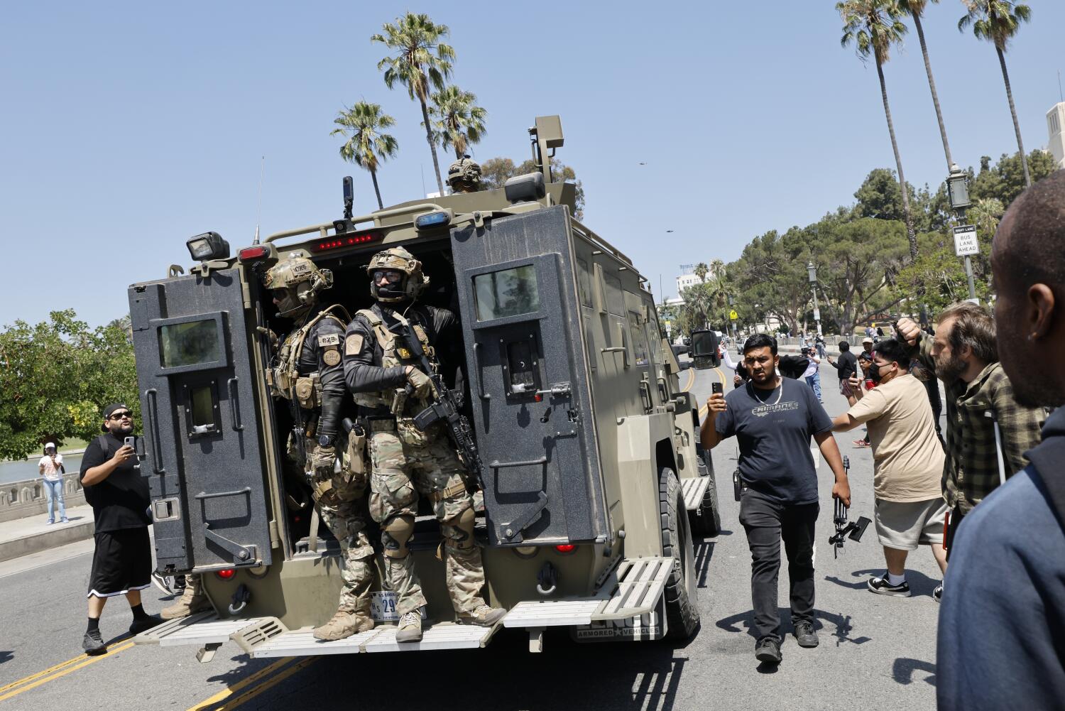 DHS attorney said agents in Los Angeles should have 'started hitting' protesters, emails show