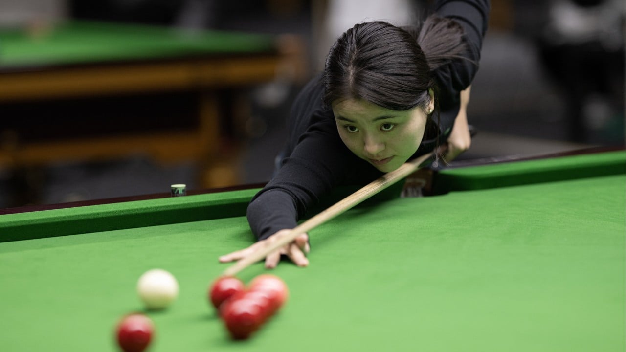 Chinese world No 1 snooker player Bai Yulu hoping more girls will emulate her journey