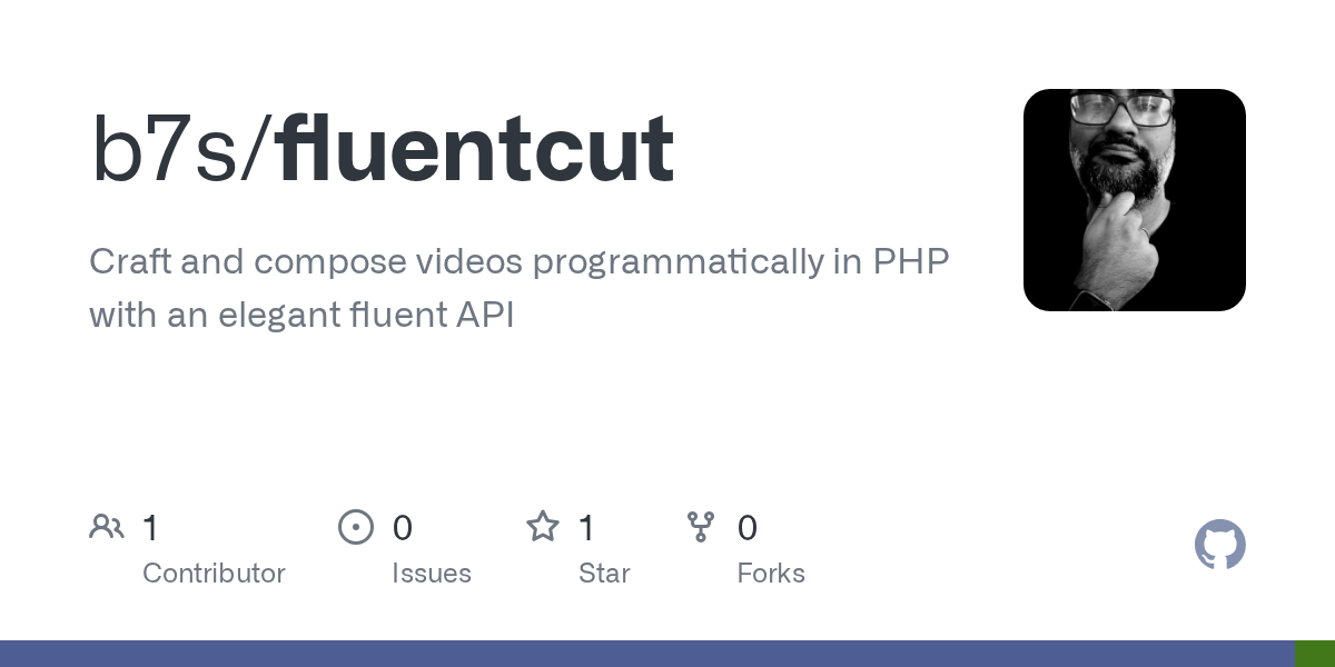 Fluent Cut - Craft and compose videos programmatically in PHP with an elegant fluent API
