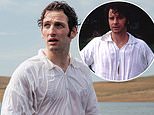 The Other Bennet Sister gets a very familiar wet shirt thrill with double throwback to THAT Colin Firth scene