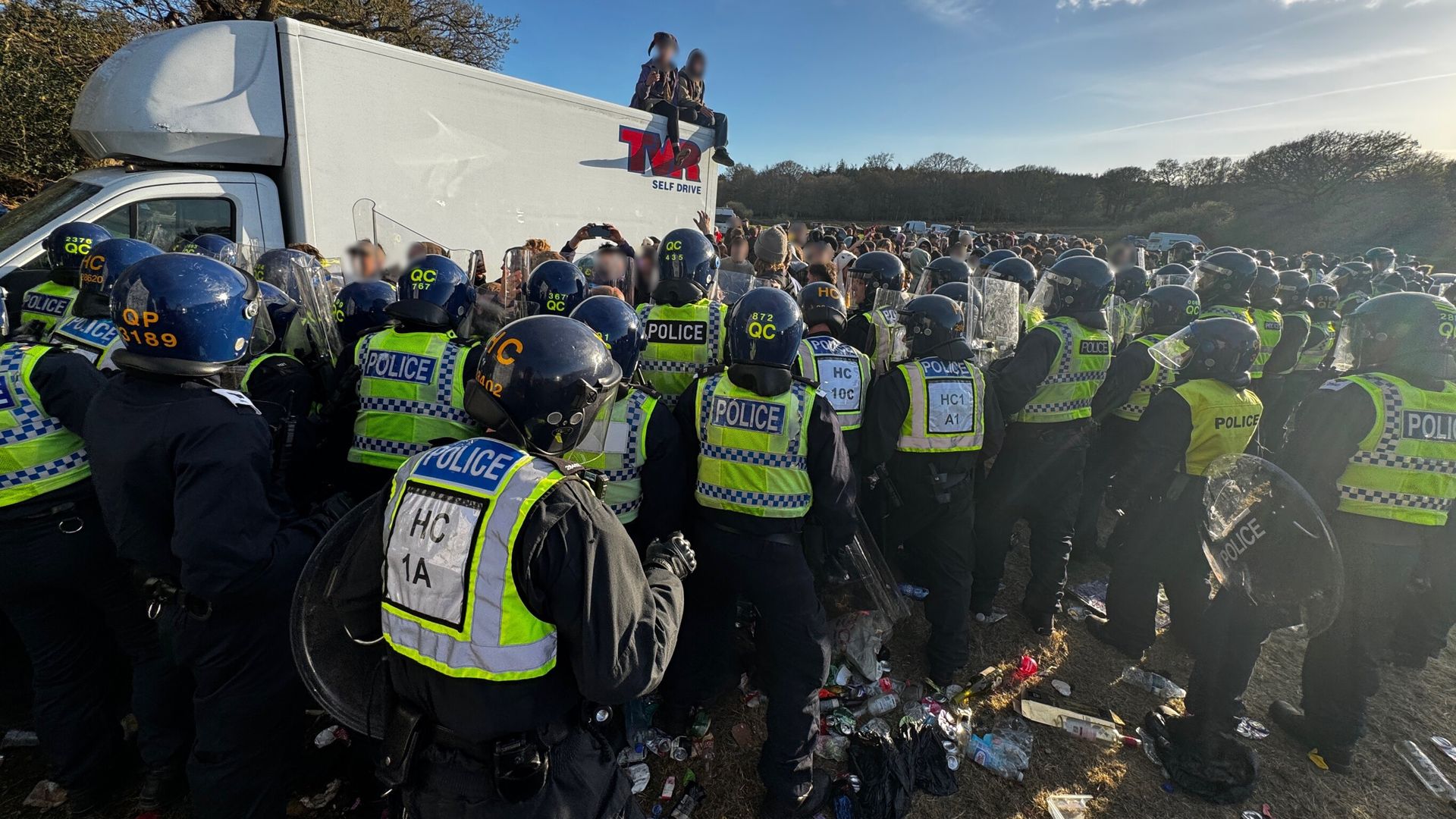 Police take nearly 24 hours to shut down illegal rave