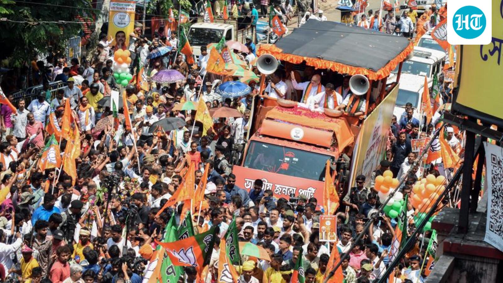 ECI orders suspension of 4 Kolkata police officers over chaos during Suvendu’s nomination